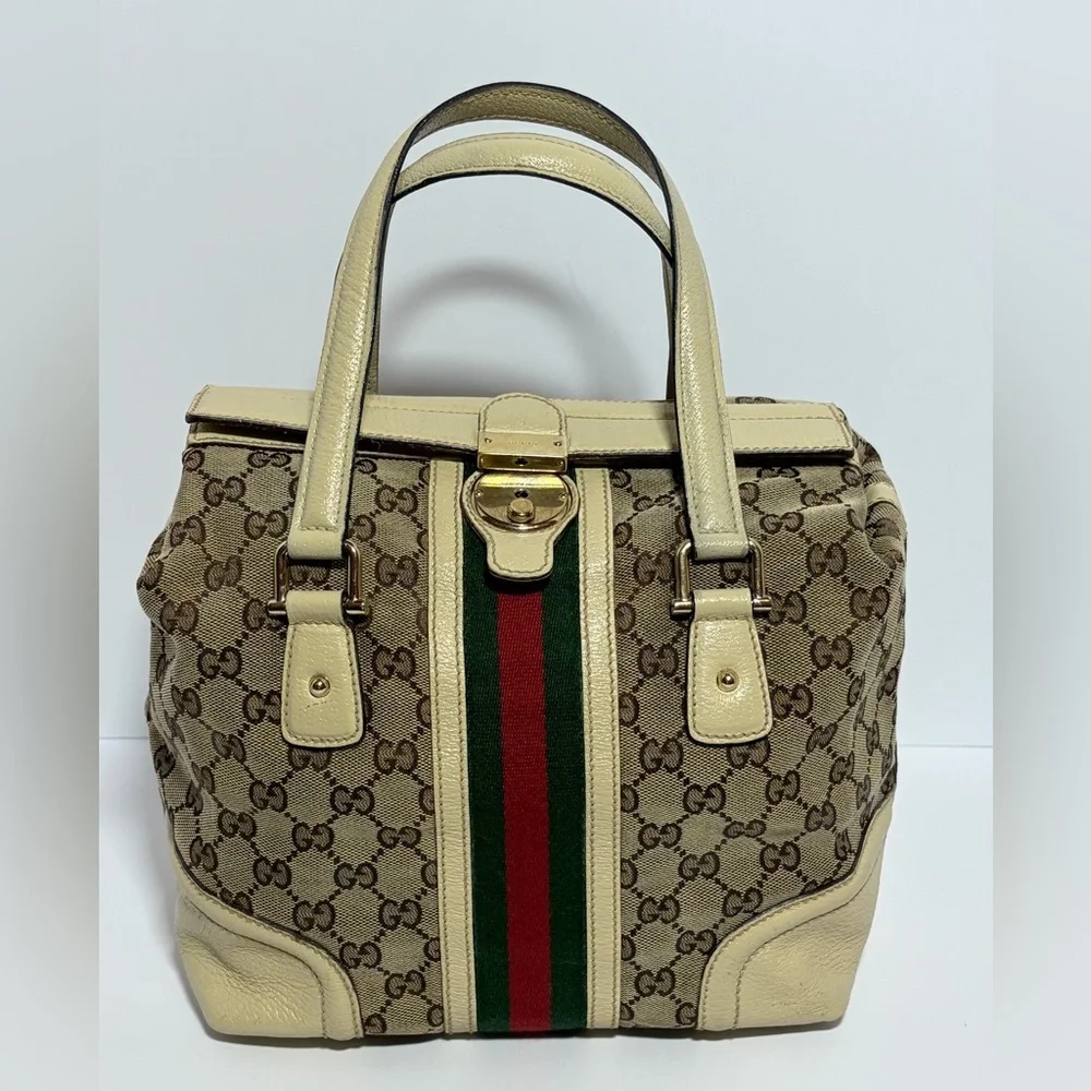 Rare, AUTHENTIC Gucci Treasure Boston Bag